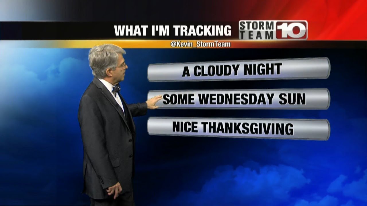 Chilly air moving in as rain moves out - YouTube