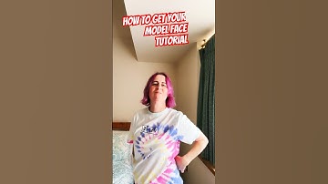How to get your Model Face Trend#shorts #foryou #tutorial  #trending #tiktok #viral #like #modelface