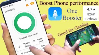 how to fix lag & boost android phone performance for gaming & more (one booster) screenshot 5