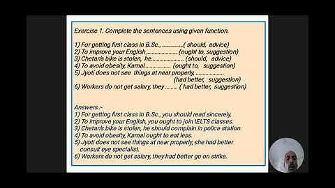 English Grammar Function (Offering Advice/Suggestion)