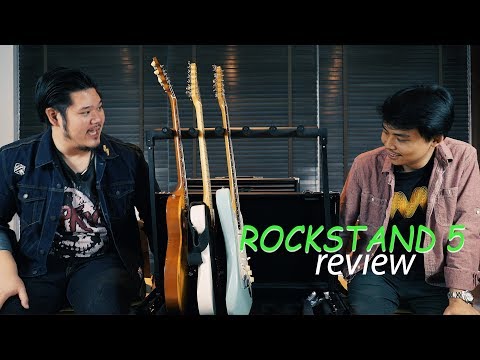 Rockstand 5 Guitar Stand ที่พับเก็บได้ มาถึงจุดรีวิวแสตนกีต้าร์แล้วจ้า