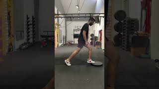 Isometric split stand ankle hold