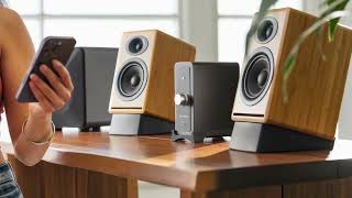 Audioengine N22 Desktop Amplifier – Compact Powerhouse for Your Audio Setup! 🎶⚡