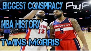 Did Marcus Morris play in the NBA playoffs disguised as his twin brother?  An interesting conspiracy, even if you aren't an NBA fan. :  r/UnresolvedMysteries