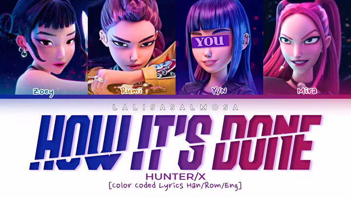 HUNTR/X & YOU AS A MEMBER | HOW IT'S DONE | [Karaoke 4 members version] K-POP DEMON HUNTERS