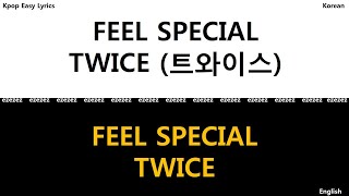 Feel special' [kpop easy lyrics korean ...