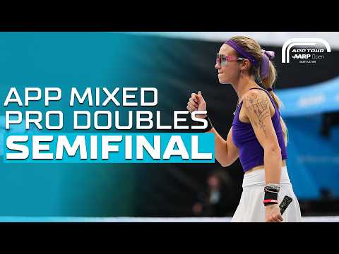 Jack Munro and Sofia Sewing vs. Max Manthou and Christine Maddox in the Mixed Pro Doubles Semifinal