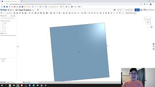 Celebrity Taper and Dimensions - Day 2 of 100 OnShape Journey Wealth