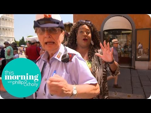 Italian Police Interrupt Alison During Live Broadcast | This Morning