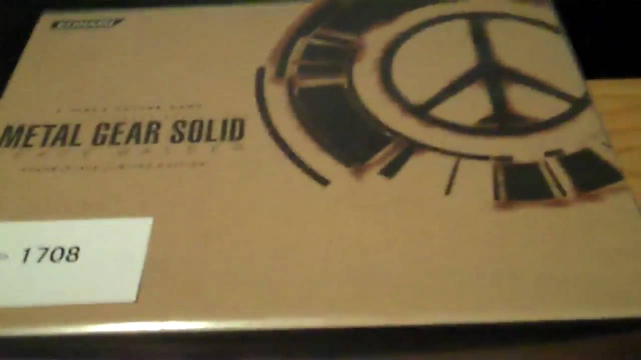 MGS Peace Walker Konami Style 1974 Limited Edition Unboxing