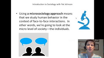 Intro to Soc: Theoretical Approaches, Micro and Macro
