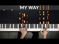 My Way - Frank Sinatra | Tutorial of my Piano Cover