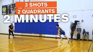 Floater, Pull Up And 3 Point Shot | Basketball Shooting Drill