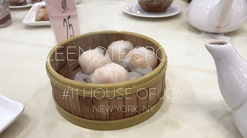 Leenote spoon #11 House of Joy, Chinatown, New York | Dim Sum | iPhone mini 13 | 4K