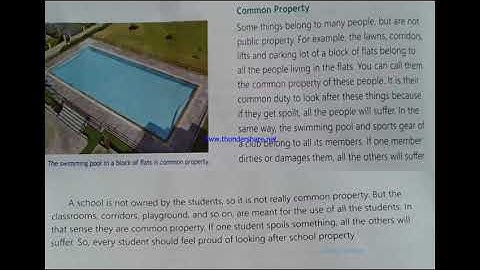 CH 15  CARING FOR PUBLIC PROPERTY (PART 2) SST