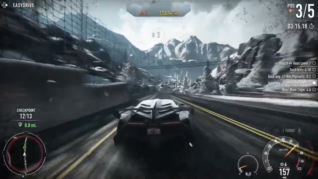 NFS rivals crazy racing