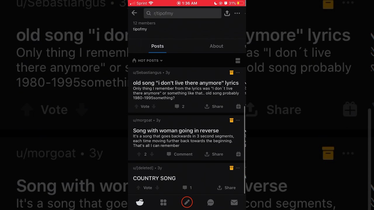 Reddit is being weird - Late-night posting with the boys.
