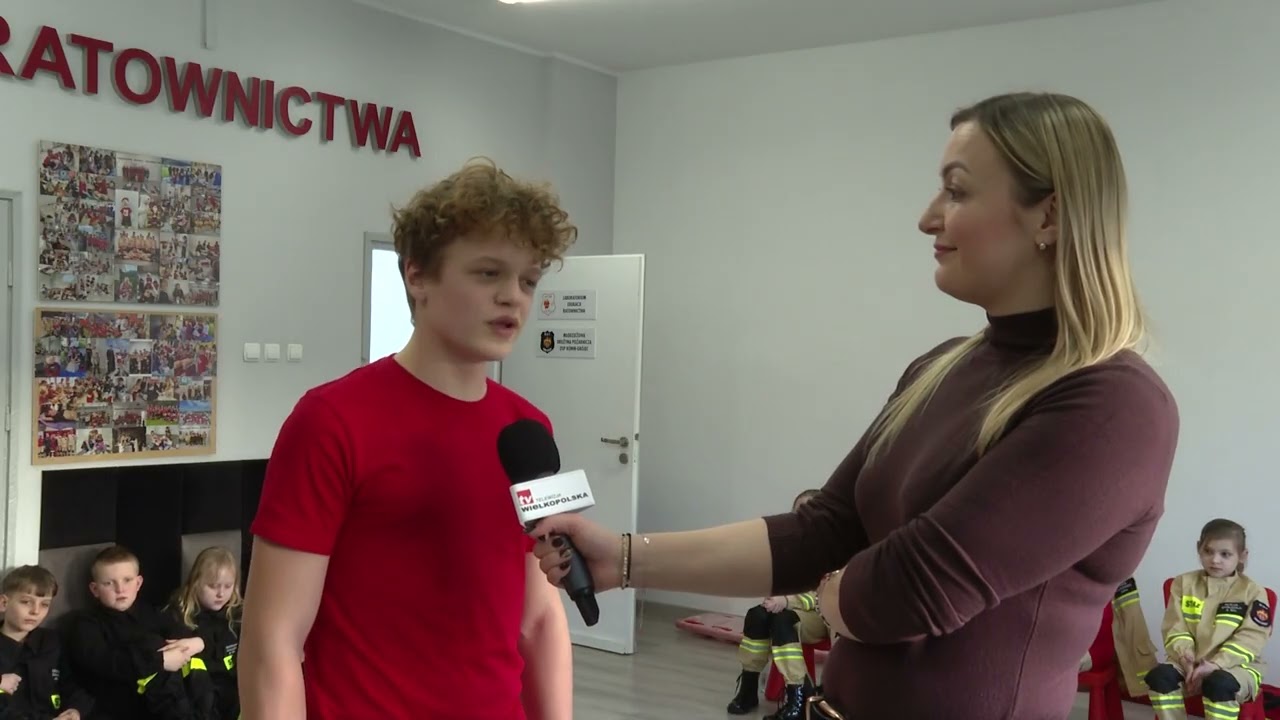 Młodzi, którzy ratują – przyszli strażacy i ratownicy ze Szkoły Podstawowej nr 3