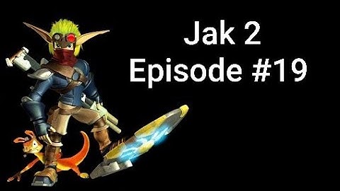 Jak II (Drain Sewers To Find Statue) Episode #19