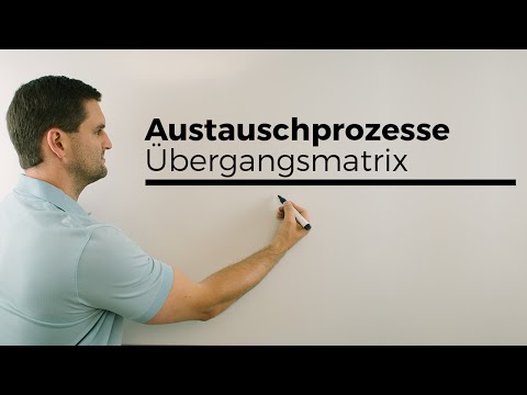 Video: So Finden Sie Die Übergangsmatrix