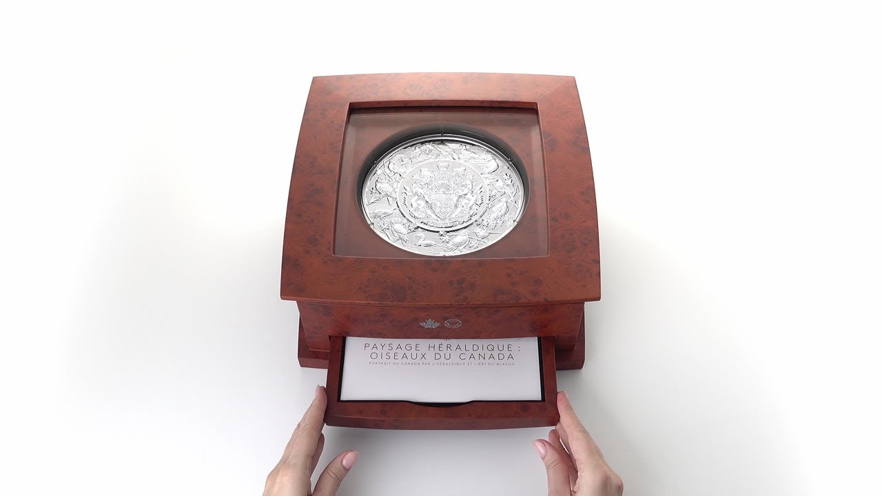 加国推出最新银纪念币：面值500元重达5公斤| 加拿大| 加拿大王室铸币厂| 加拿大鸟类| 大纪元