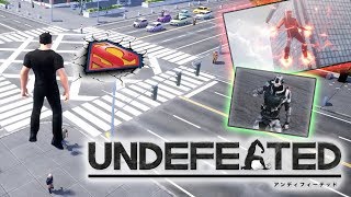 UNDEFEATED || اللعبة شبيهة سوبرمان screenshot 3