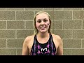 2022 NSIC Swimming & Diving - Anja Enervold of Minnesota State - Day 4