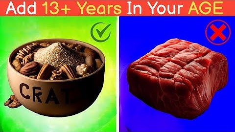 BOOST Your Lifespan by 13 Years with a Simple DIET Change, New Study Suggests in 2023