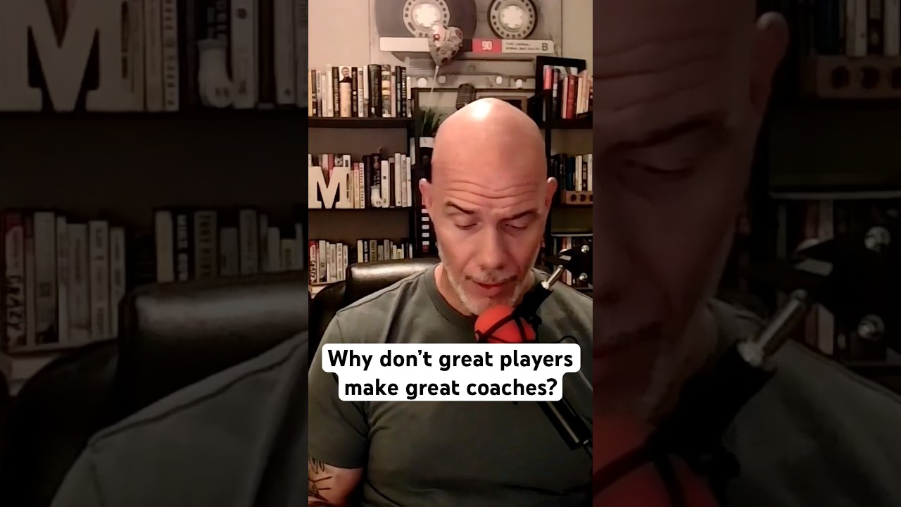 Great Players Don’t Always Make Great Coaches. #fitness #motivation