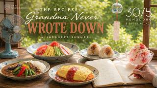 2h 50m Study With Me 🎐 | 5×30/5 Pomodoro | The Recipes Grandma Never Wrote Down