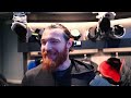 Nick Schmaltz, Liam O'Brien and André Tourigny | 10.17 Postgame Media
