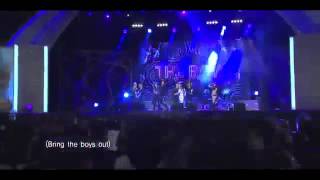 111129 SNSD Jessica Voice Crack @ 28th Korean Popular Culture Awards