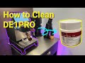 Decent espresso machine  how to clean  de1pro