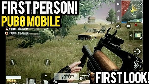 First Person on PUBG Mobile! BETA Gameplay | TIMI Studio