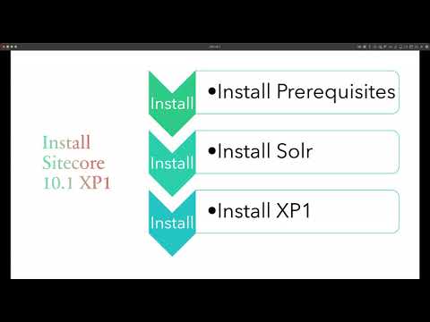 01. Install Sitecore 10.1 prerequisites and Solr