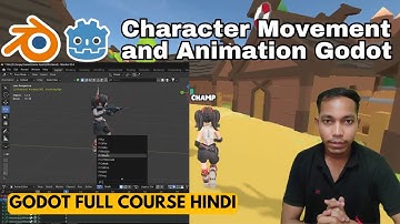 Player Movement and Animation in GODOT Hindi Tutorial