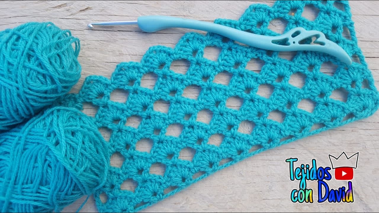 Вязать веерный узор легко и быстро 🧶