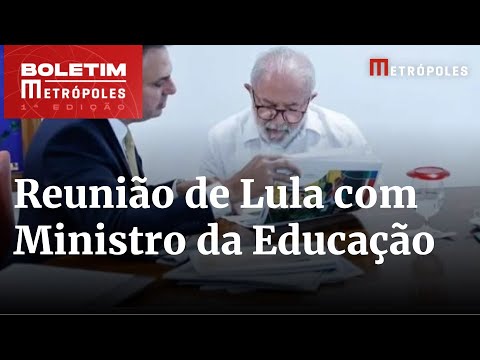 Com novo ensino médio na pauta, Lula recebe Camilo no Planalto | Boletim Metrópoles 1º