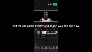Tutorial on spinning background and inverted text. In CapCut (mobile).