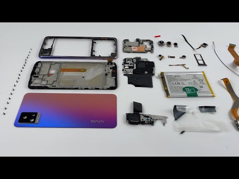 VIVO V20 Teardown: What's inside This Phone?😃