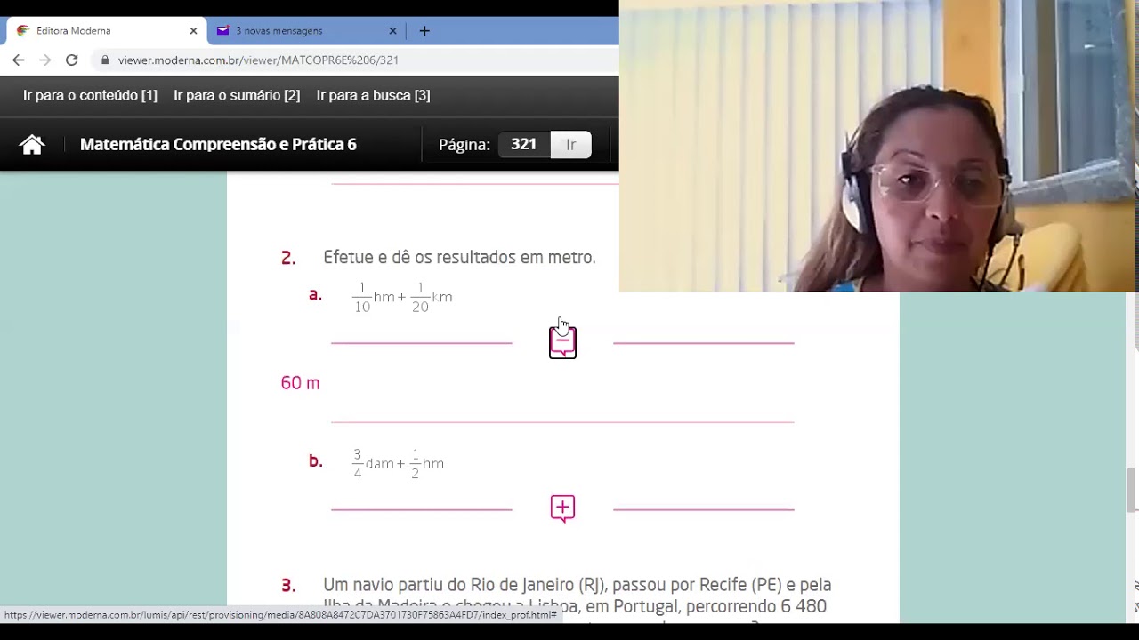 Aula dia 27/10 - Professora Mônica - Matemática - 6º ano