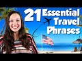 🌎Top MOST Important Travel Phrases in English✈
