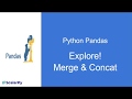 Explore Pandas Merge and Concat Functions || Learn about Inner, Outer, Left, Rights joins in merge