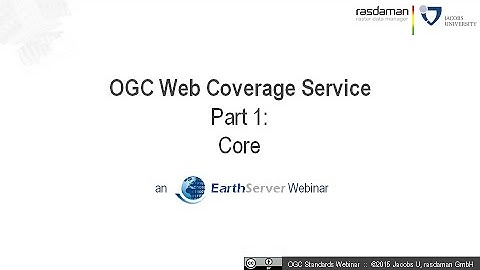 Introduction to OGC WCS Core