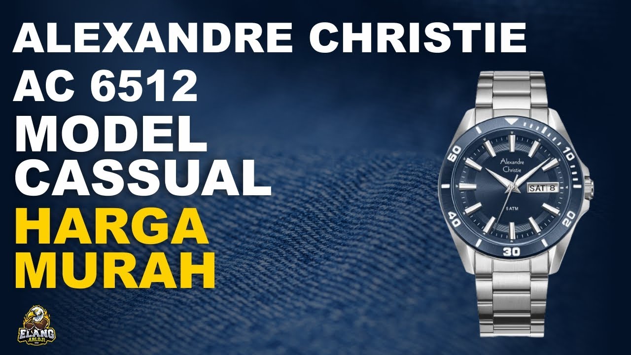 AC 6512 : JAM ALEXANDRE CHRISTIE MODEL CASSUAL HARGA MURAH TERBARU ...
