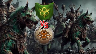 LA NUEVA CABALLERIA DE NURGLE ES DIOS 🐛🐛 - NURGLE VS NORSCA - TOTAL WAR WARHAMMER 3