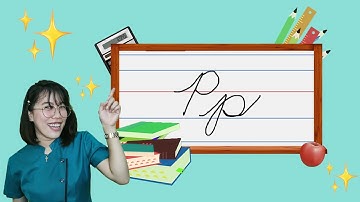 Learning Cursive Writing: Letter Pp