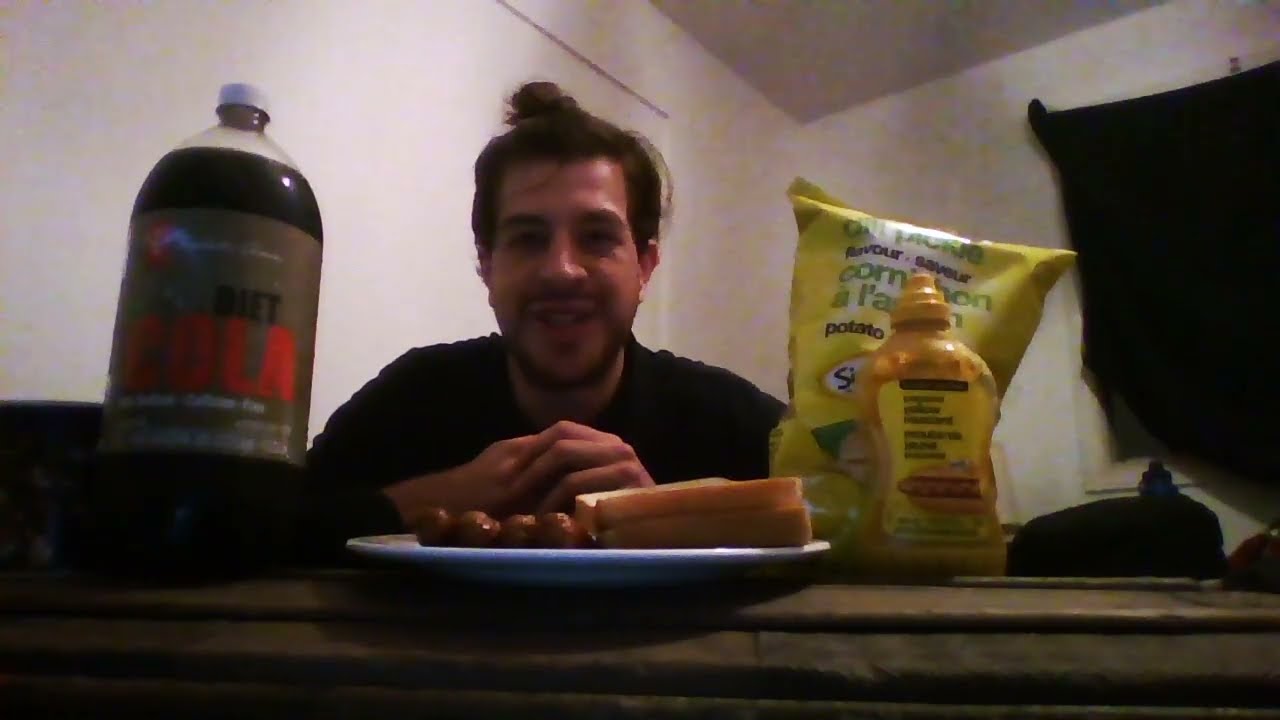 ASMR HOT DOGS & CHIPS MUKBANG