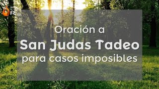 Oración a San Judas Tadeo para casos imposibles – Oraciones a los Santos