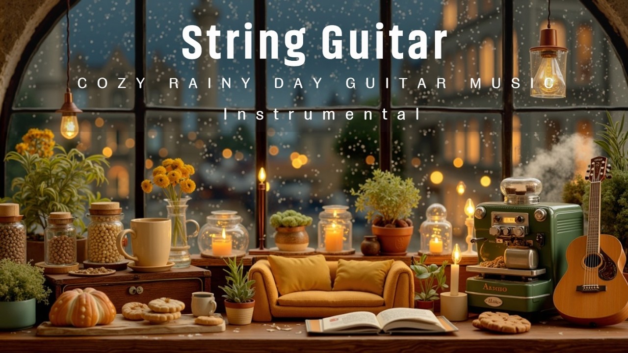 Расслабляющая гитара для дождливых дней | Утренняя гитара и мягкие акустические мелодии